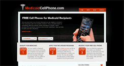 Desktop Screenshot of medicaidcellphone.com
